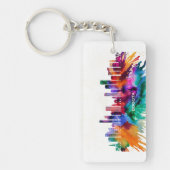 Bogota Skyline Schlüsselanhänger (Vorderseite)