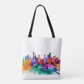 Bogota Skyline Tasche (Rückseite)