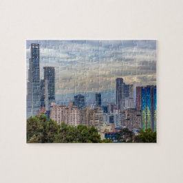 Bogotá, Skyline von Kolumbien Puzzle