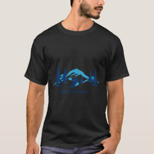 Bogus Basin Idaho Skigebiet Skifahren Skifahrer T-Shirt