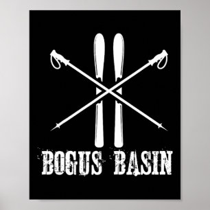 Bogus Sin Ski Skifahren Ristorante da Valentino Poster