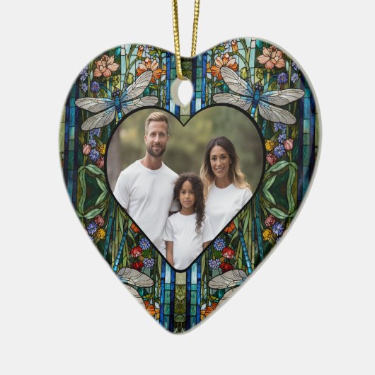 Bohblütenglas Keramik Ornament (Links)