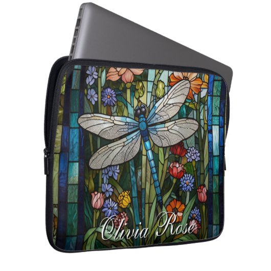 Bohblütenglas Laptopschutzhülle (Vorne Rechts)