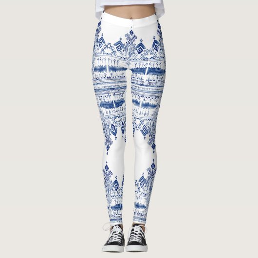 Bohem BlauLeggins Leggings (Vorderseite)