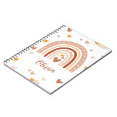 Bohem-Regenbogen Notizblock (Linke Seite)