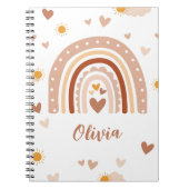 Bohem-Regenbogen Notizblock (Vorderseite)