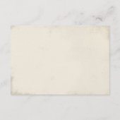 Bohemain Peacock Feather Aquamarin wünschen gute H Begleitkarte (Rückseite)