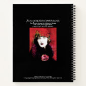 Boheme Art Notebook Notizbuch (Rückseite)