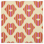Boheme Lips on Yellow Stoff (Muster)