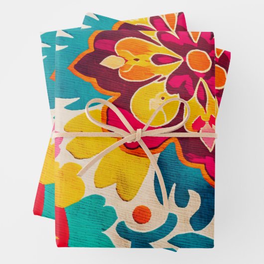 BOHEMIA 3 Blätter mit wunderschöner GIF-Verpackung (Beispiel)