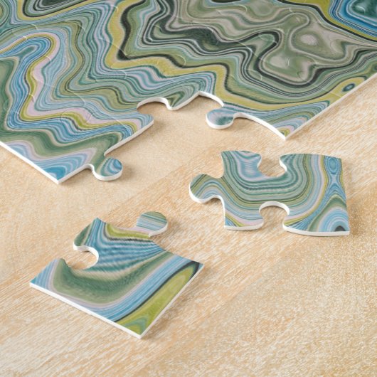 Bohemia Blue Jigsaw Puzzle (Seite)