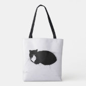 Bohemia Cat Tote Bag Tasche (Rückseite)