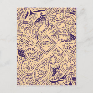 Bohemia Persian Postkarte