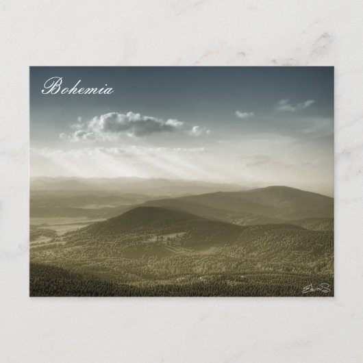 Bohemia postcard postkarte (Vorderseite)
