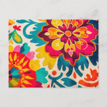 BOHEMIA Postkarte - lebendiges Boho-Style-Design