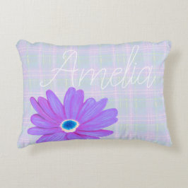 Bohemiam Charm Plaid Nursery Dekokissen