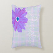 Bohemiam Charme Karo Kinderzimmer Dekokissen (Vorderseite(Vertikal))