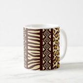 Bohemian African Design Mug Kaffeetasse (VorderseiteRechts)