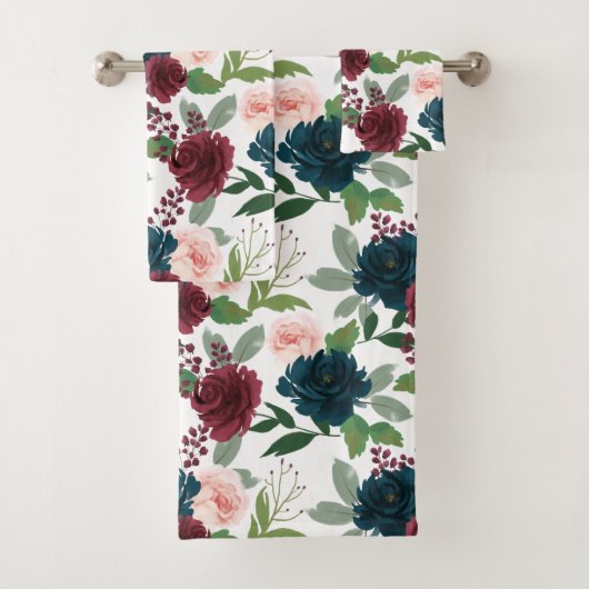 Bohemian Blumen Badhandtuch Set (Insitu)