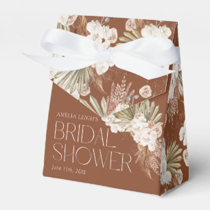Bohemian Blumen- & Federnduschdesign Geschenkschachtel
