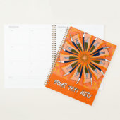 Bohemian Boho floral farbenfroh verspielt Planer (Anzeige)