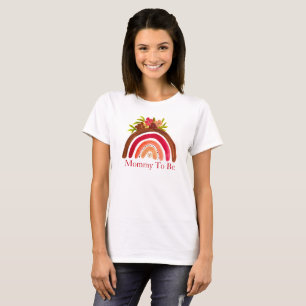 Bohemian Boho Regenbogen-Baby-Party Erdige Süße T-Shirt