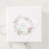 bohemian boho schick Wilde Blumen Brautparty Geschenkanhänger (Beispiel)