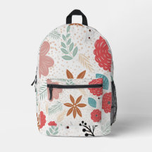Bohemian Botanisches Florales und Gepunktetes Must