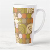 Bohemian Braun Grün Orange Milchtasse (Rechts)