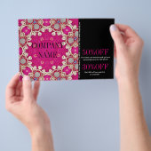 Bohemian-Chakra-Masseurin Yoga Flyer (Handgriff)