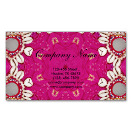 Bohemian-Chakra-Masseurin Yoga Magnetische Visitenkarte