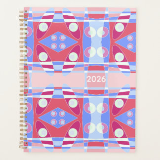 Bohemian Chintz 70 Pastel Red Blue White Planer