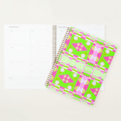 Bohemian Chintz 71 Pastel Pink Fuchsia Lime Green Planer (Anzeige)