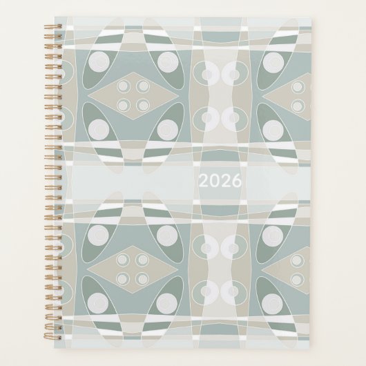 Bohemian Chintz 72 Neutral Brown Green Planer (Vorderseite)