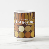 Bohemian Dark Brown Kaffeetasse (Mittel)