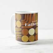 Bohemian Dark Brown Kaffeetasse (Vorderseite Links)