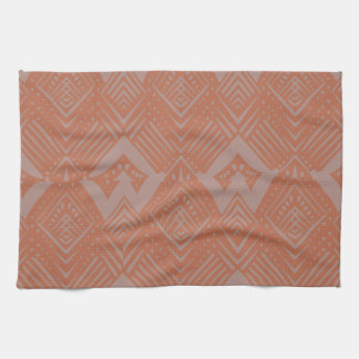 Bohemian earth toned kitchen towel geschirrtuch