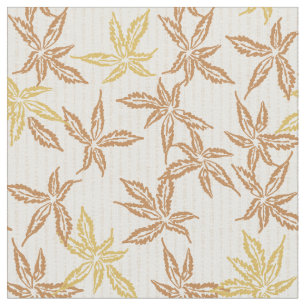 Bohemian Flora Retro Botanische Pflanze Stoff
