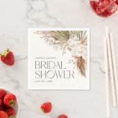 Bohemian Floral & Feathers Shower Serviette (Beispiel)