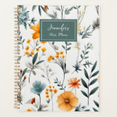 Bohemian Floral Planer (Vorderseite)