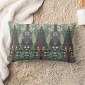 bohemian forrest style lendenkissen (Decke)