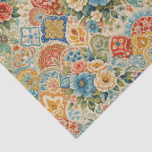 Bohemian Garden Mosaic Seidenpapier (Ausschnitt)