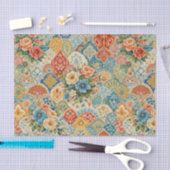 Bohemian Garden Mosaic Seidenpapier (Handwerk)