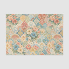 Bohemian Garden Mosaic Seidenpapier