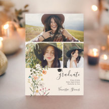 Bohemian meadow wildflowers spring graduation