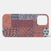 Bohemian Patchwork: Handgezeichnetes nahtloses Des Case-Mate iPhone Hülle (Rückseite (Horizontal))