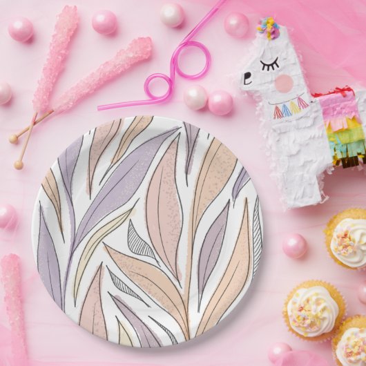 bohemian pattern pappteller (Party)