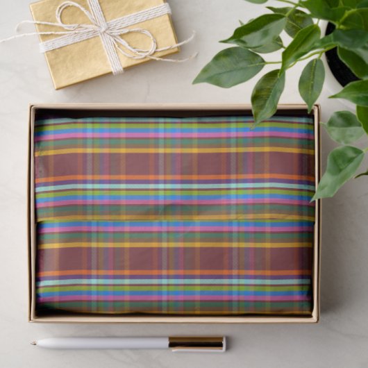 Bohemian Plaid SXB Seidenpapier (Geschenk)