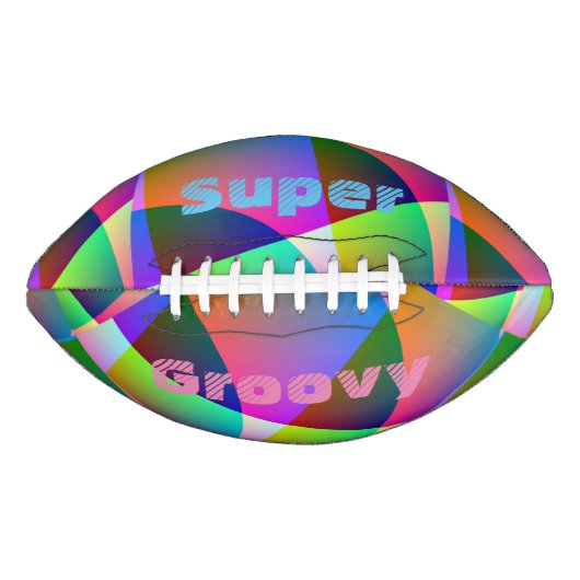 Bohemian Psychedelic Hippie Rainbow football (Vorderseite)