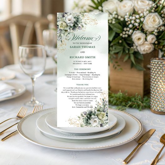 Bohemian Romance Staubgrün Botanische Hochzeit  Programm